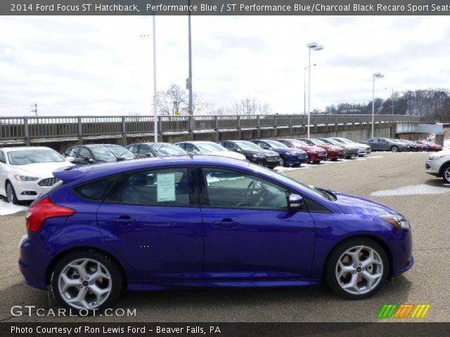 2014 Ford Focus ST Hatchback in Performance Blue