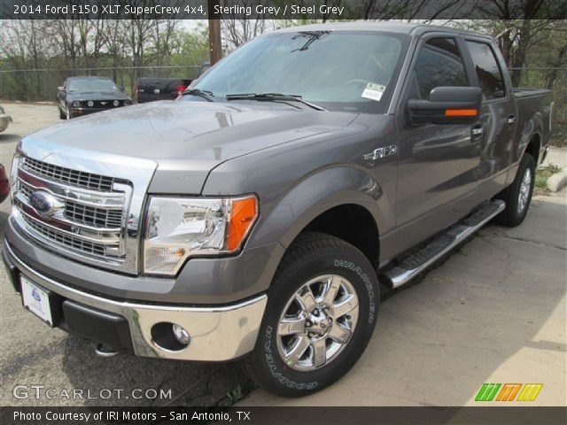 2014 Ford F150 XLT SuperCrew 4x4 in Sterling Grey