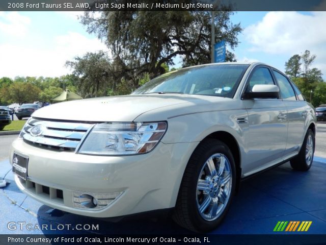 2008 Ford Taurus SEL AWD in Light Sage Metallic