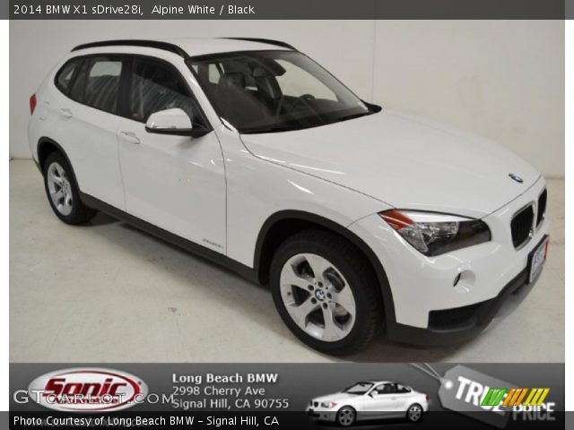 2014 BMW X1 sDrive28i in Alpine White