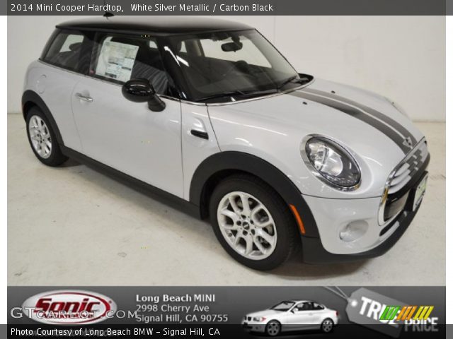 2014 Mini Cooper Hardtop in White Silver Metallic