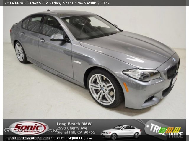 2014 BMW 5 Series 535d Sedan in Space Gray Metallic