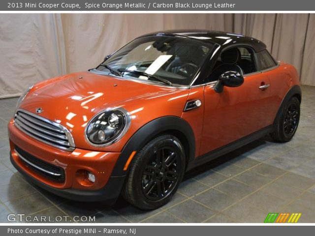 2013 Mini Cooper Coupe in Spice Orange Metallic