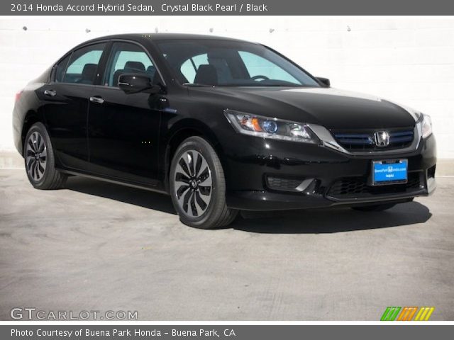 2014 Honda Accord Hybrid Sedan in Crystal Black Pearl