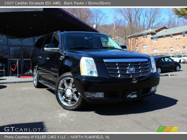 2007 Cadillac Escalade ESV AWD in Black Raven