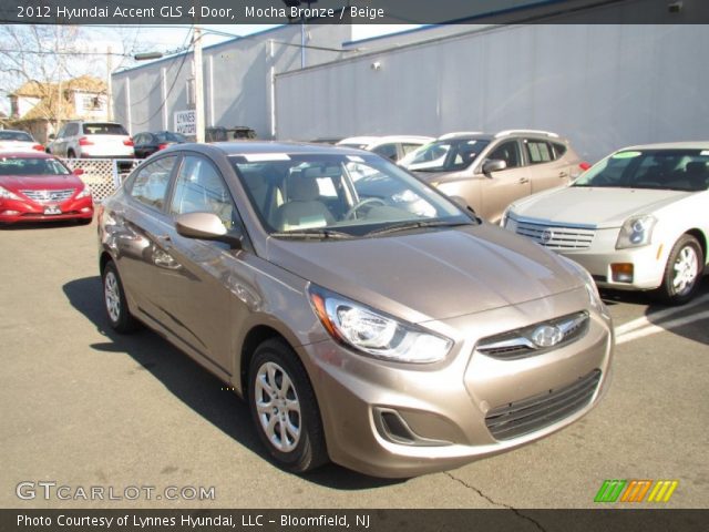 2012 Hyundai Accent GLS 4 Door in Mocha Bronze