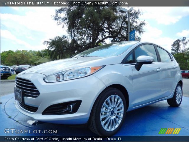 2014 Ford Fiesta Titanium Hatchback in Ingot Silver