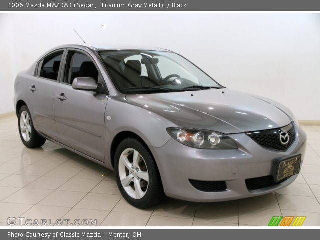 2006 Mazda MAZDA3 i Sedan in Titanium Gray Metallic