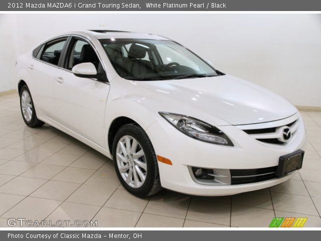 2012 Mazda MAZDA6 i Grand Touring Sedan in White Platinum Pearl