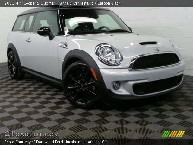 2011 Mini Cooper S Clubman in White Silver Metallic