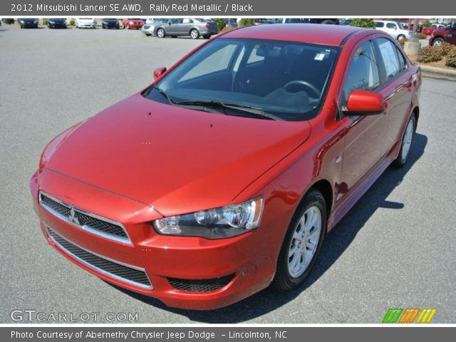 2012 Mitsubishi Lancer SE AWD in Rally Red Metallic