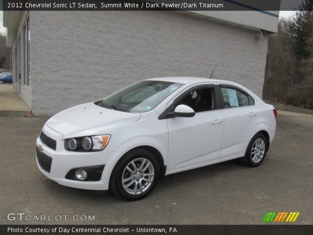 2012 Chevrolet Sonic LT Sedan in Summit White