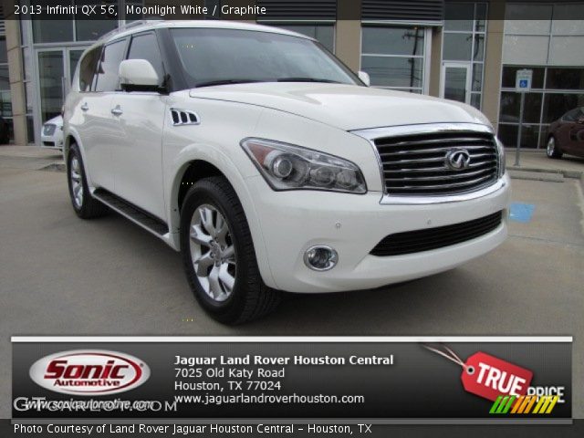 2013 Infiniti QX 56 in Moonlight White