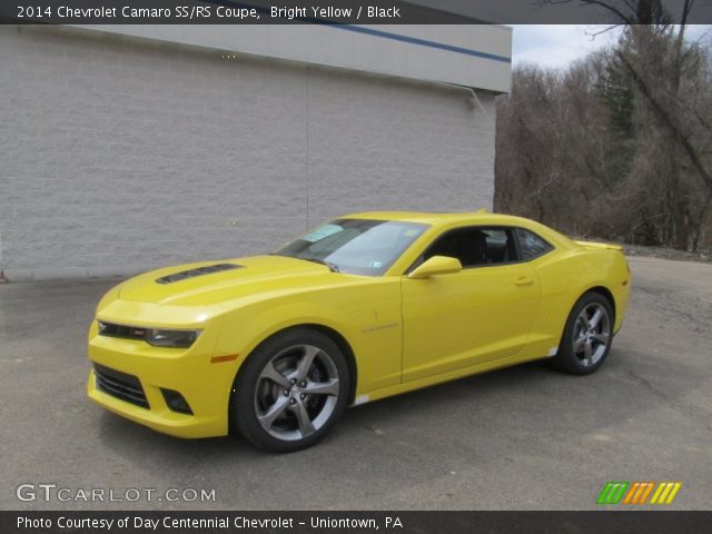 2014 Chevrolet Camaro SS/RS Coupe in Bright Yellow