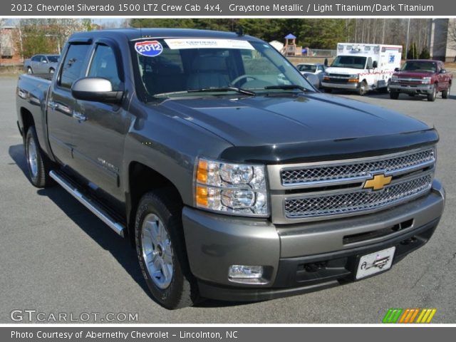 2012 Chevrolet Silverado 1500 LTZ Crew Cab 4x4 in Graystone Metallic