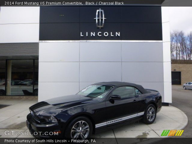 2014 Ford Mustang V6 Premium Convertible in Black