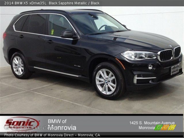 2014 BMW X5 xDrive35i in Black Sapphire Metallic