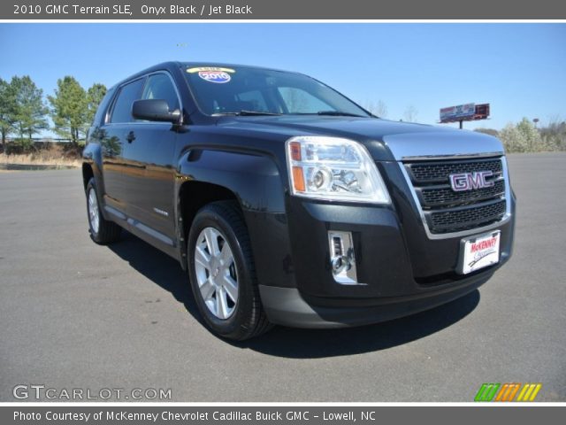 2010 GMC Terrain SLE in Onyx Black