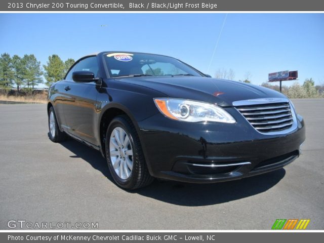 2013 Chrysler 200 Touring Convertible in Black