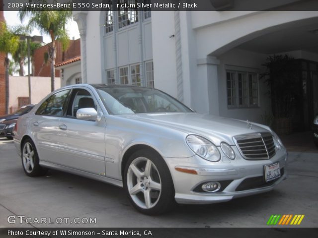 2009 Mercedes-Benz E 550 Sedan in Iridium Silver Metallic