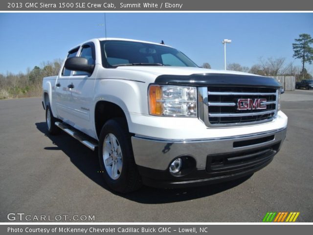 2013 GMC Sierra 1500 SLE Crew Cab in Summit White