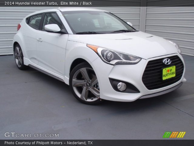 2014 Hyundai Veloster Turbo in Elite White