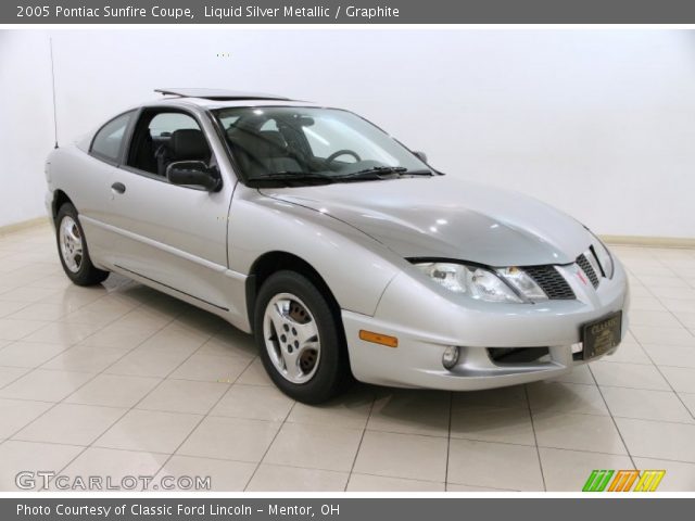 2005 Pontiac Sunfire Coupe in Liquid Silver Metallic