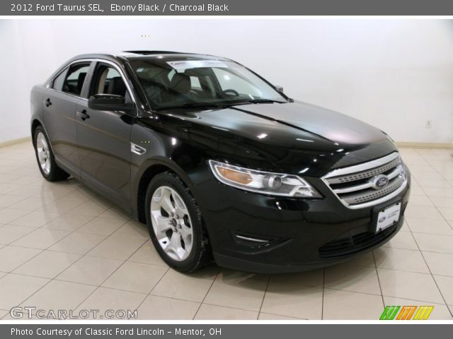 2012 Ford Taurus SEL in Ebony Black