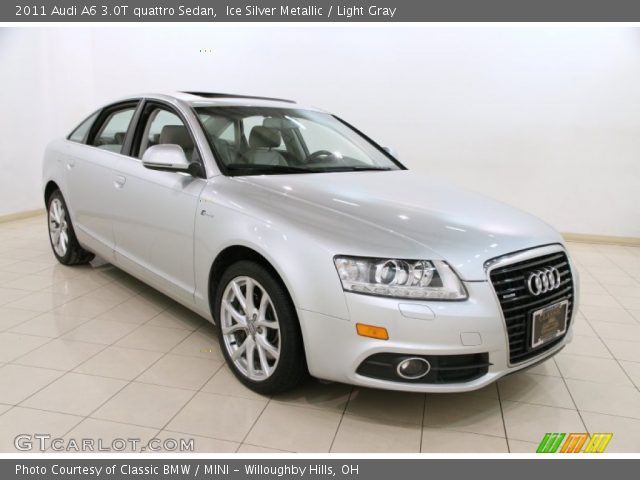 2011 Audi A6 3.0T quattro Sedan in Ice Silver Metallic