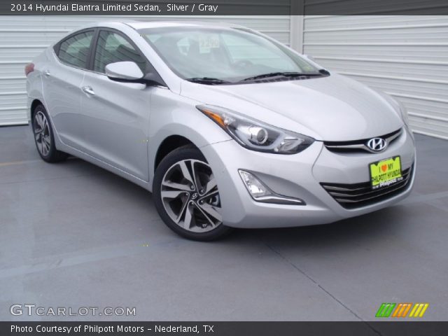 2014 Hyundai Elantra Limited Sedan in Silver