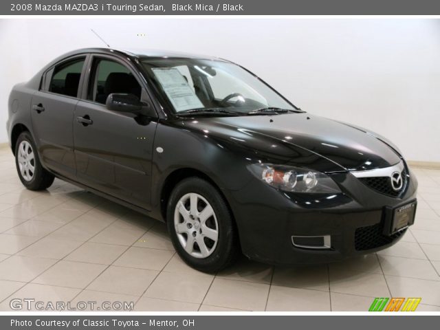 2008 Mazda MAZDA3 i Touring Sedan in Black Mica