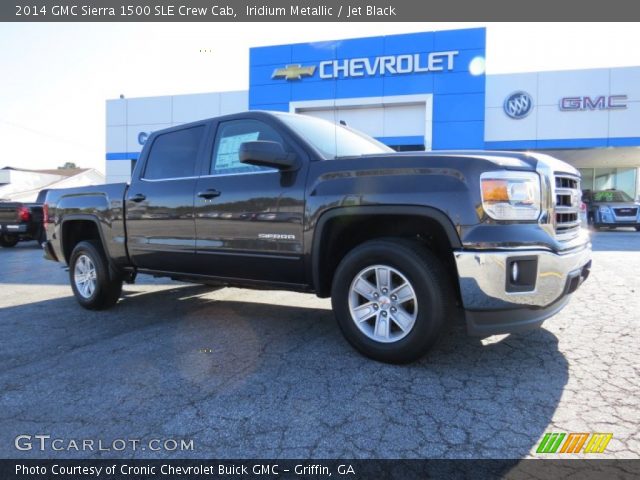 2014 GMC Sierra 1500 SLE Crew Cab in Iridium Metallic