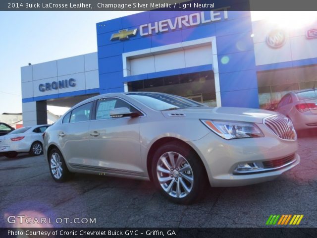 2014 Buick LaCrosse Leather in Champagne Silver Metallic