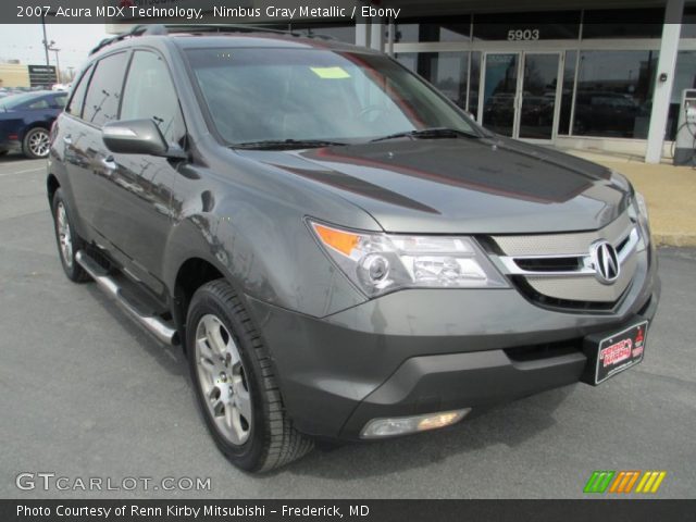 2007 Acura MDX Technology in Nimbus Gray Metallic