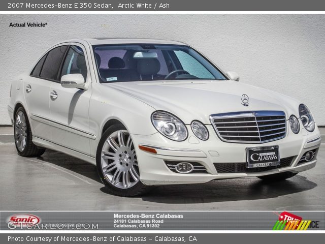 2007 Mercedes-Benz E 350 Sedan in Arctic White