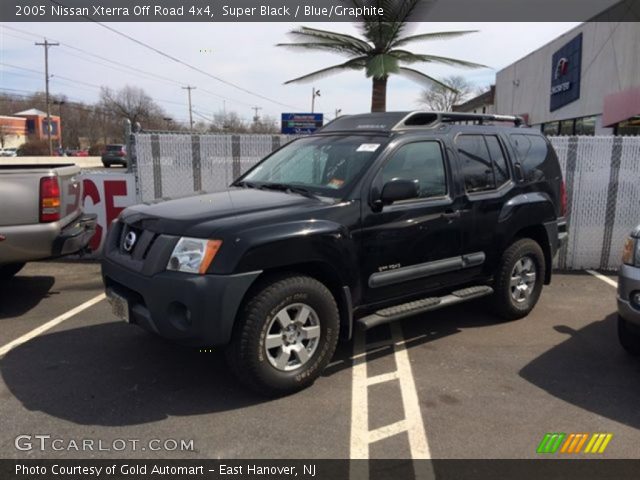 2005 Nissan Xterra Off Road 4x4 in Super Black