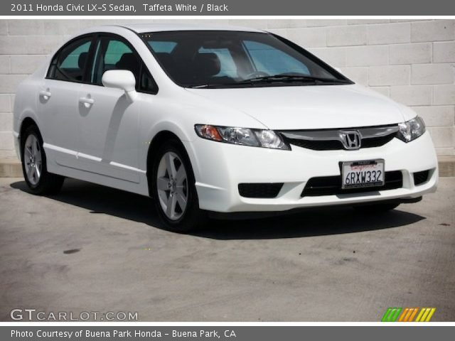 2011 Honda Civic LX-S Sedan in Taffeta White