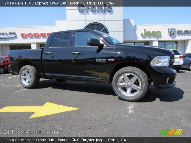 2014 Ram 1500 Express Crew Cab in Black