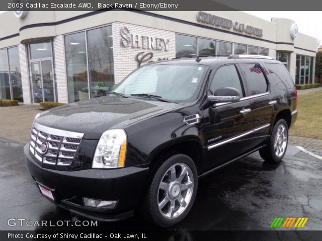 2009 Cadillac Escalade AWD in Black Raven