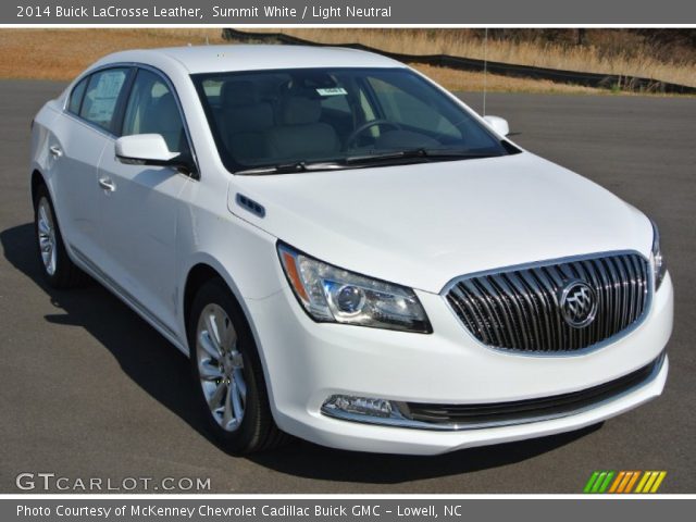 2014 Buick LaCrosse Leather in Summit White