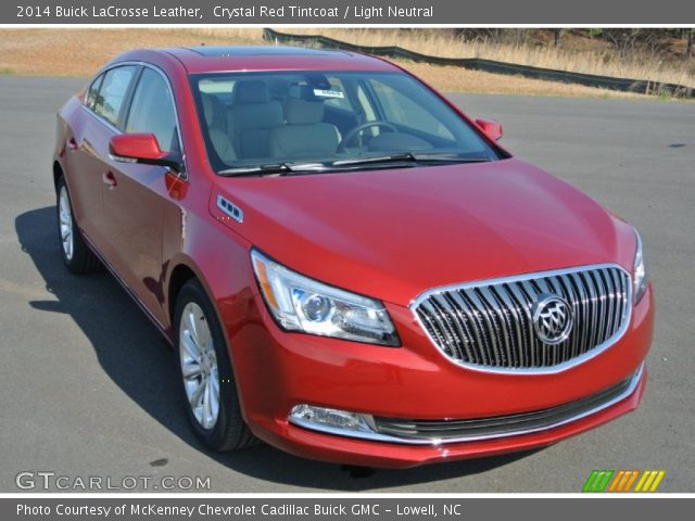 2014 Buick LaCrosse Leather in Crystal Red Tintcoat