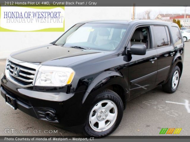 2012 Honda Pilot LX 4WD in Crystal Black Pearl