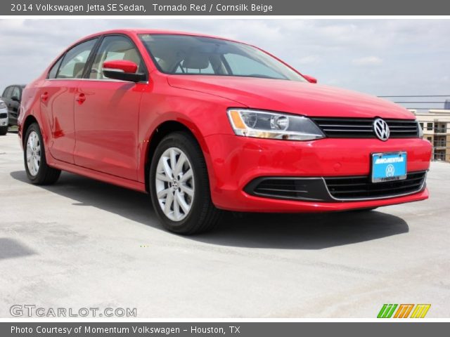 2014 Volkswagen Jetta SE Sedan in Tornado Red
