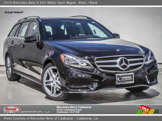 2014 Mercedes-Benz E 350 4Matic Sport Wagon in Black