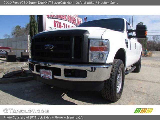 2010 Ford F250 Super Duty XLT SuperCab 4x4 in Oxford White