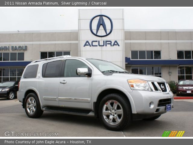 2011 Nissan Armada Platinum in Silver Lightning