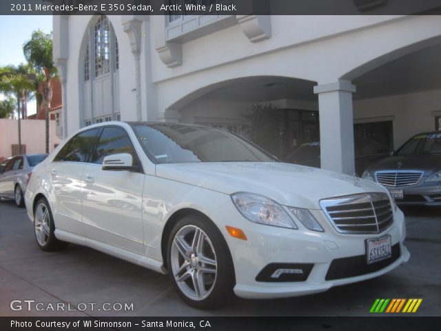 2011 Mercedes-Benz E 350 Sedan in Arctic White