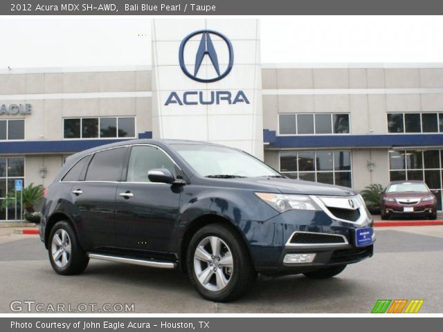 2012 Acura MDX SH-AWD in Bali Blue Pearl
