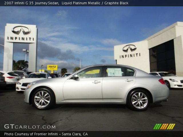 2007 Infiniti G 35 Journey Sedan in Liquid Platinum Metallic