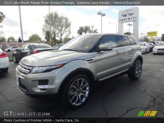 2012 Land Rover Range Rover Evoque Prestige in Ipanema Sand Metallic